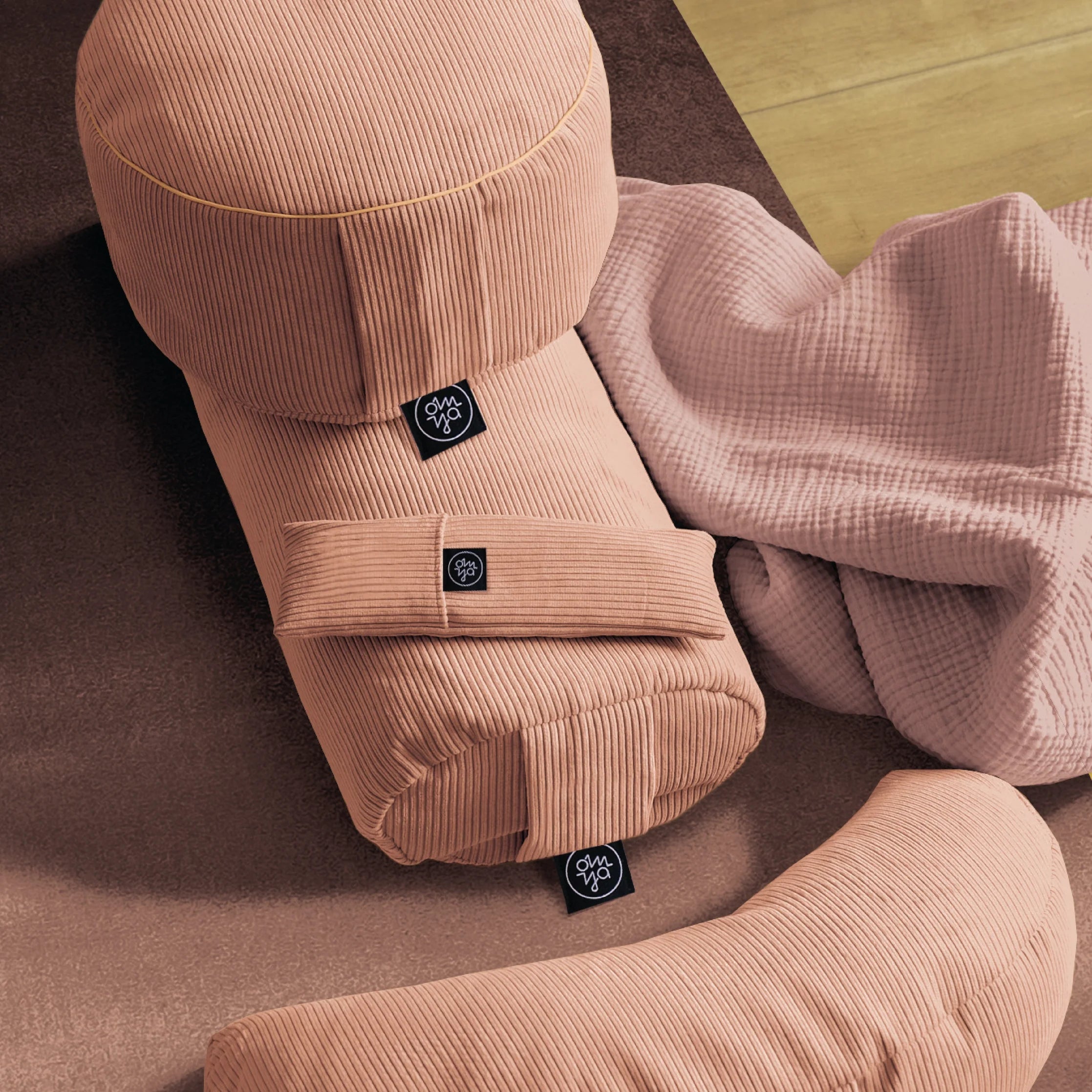 Traversin de Yoga Design - Cordon Blush (B-Stock)