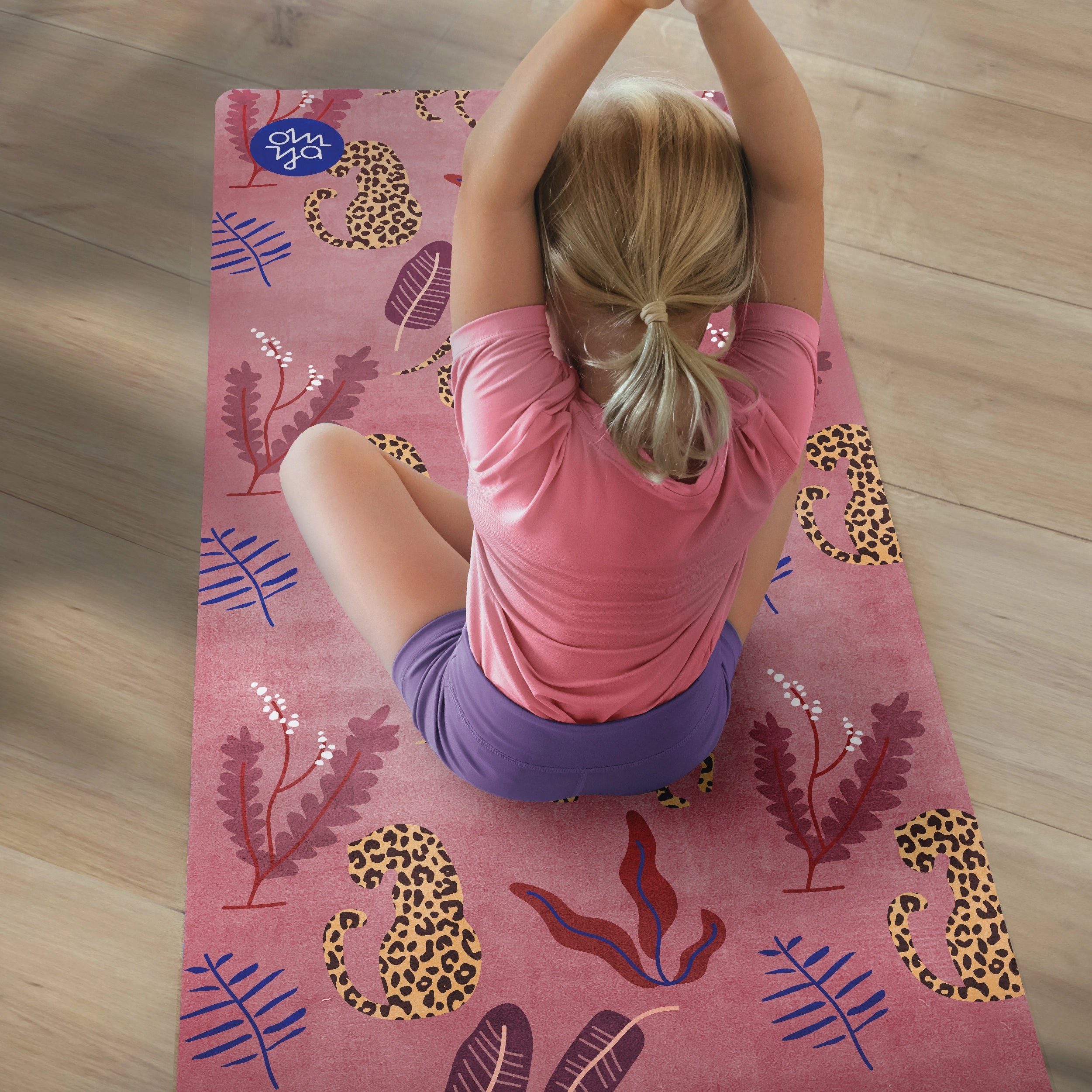 Children's yoga mat - Day in the Jungle
