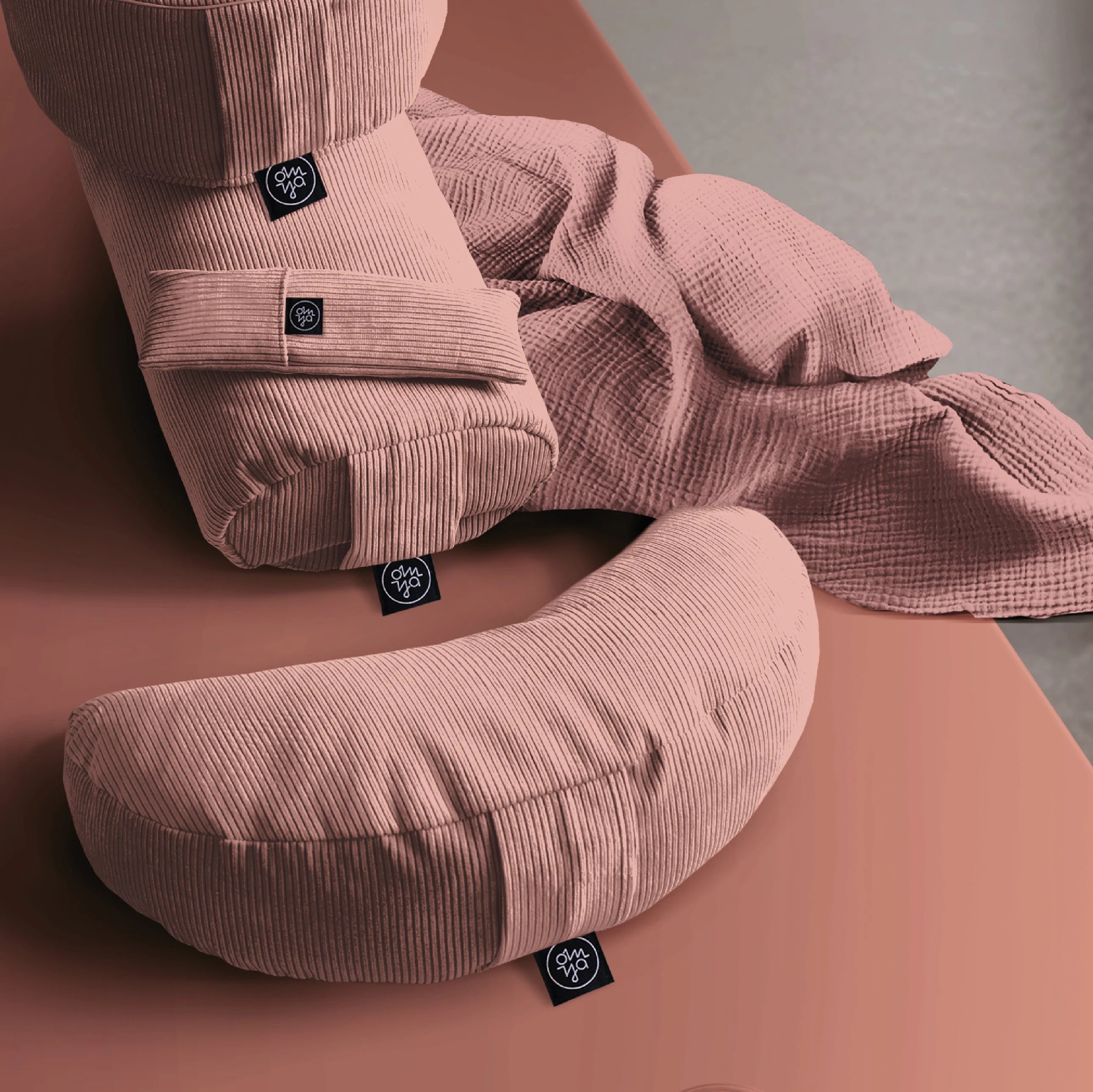 Couverture Shavasana - Blush Musselin