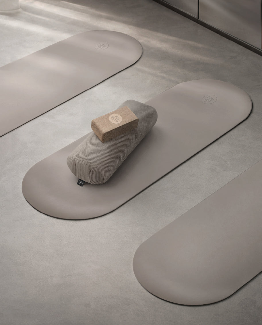 Oval Advanced Grip Yoga Mat - Dune
