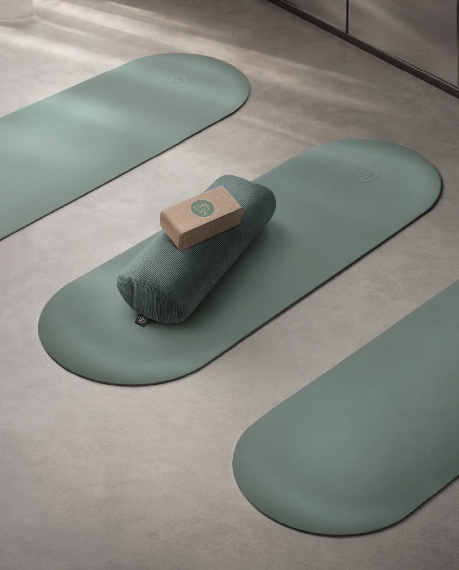 Oval Advanced Grip Yoga Mat - Forest (B-Stock)
