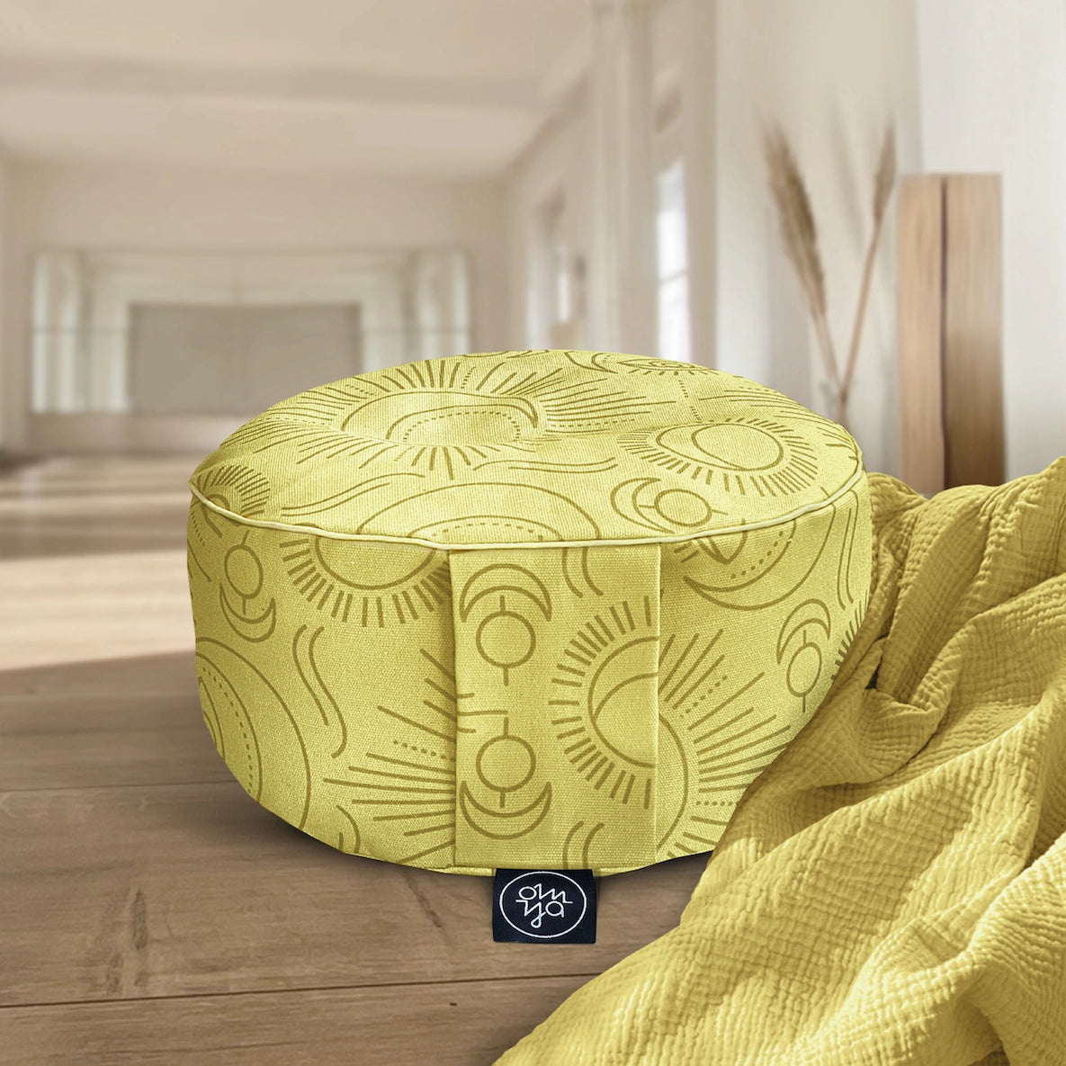 Design Yogakissen - Rising Sun & Moon