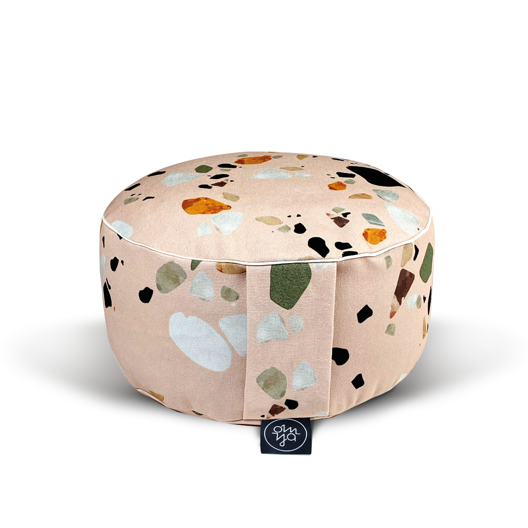 Design Yogakissen - Rosé Terrazzo