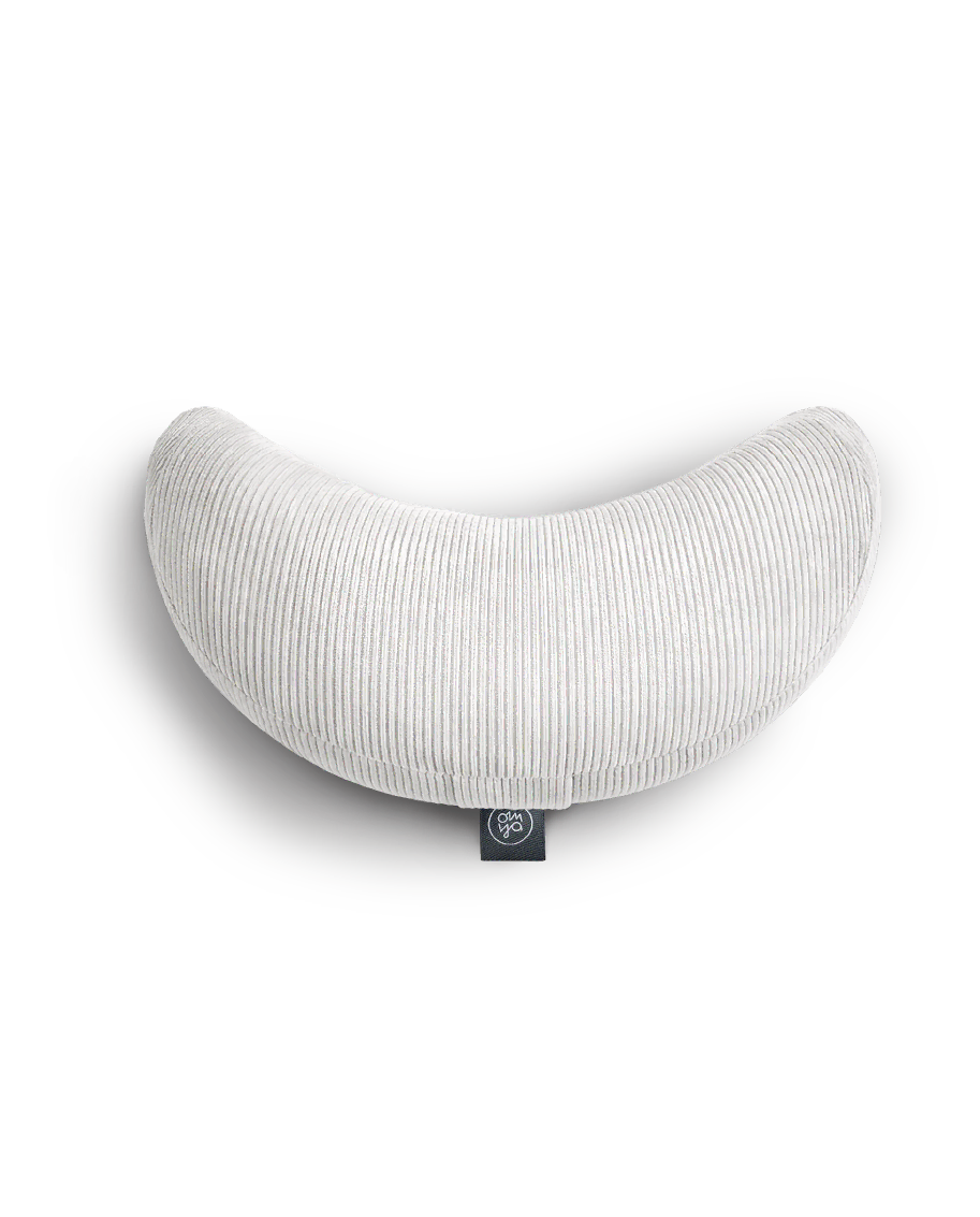 Design Yoga Half Moon Cushion - Pearl Cord