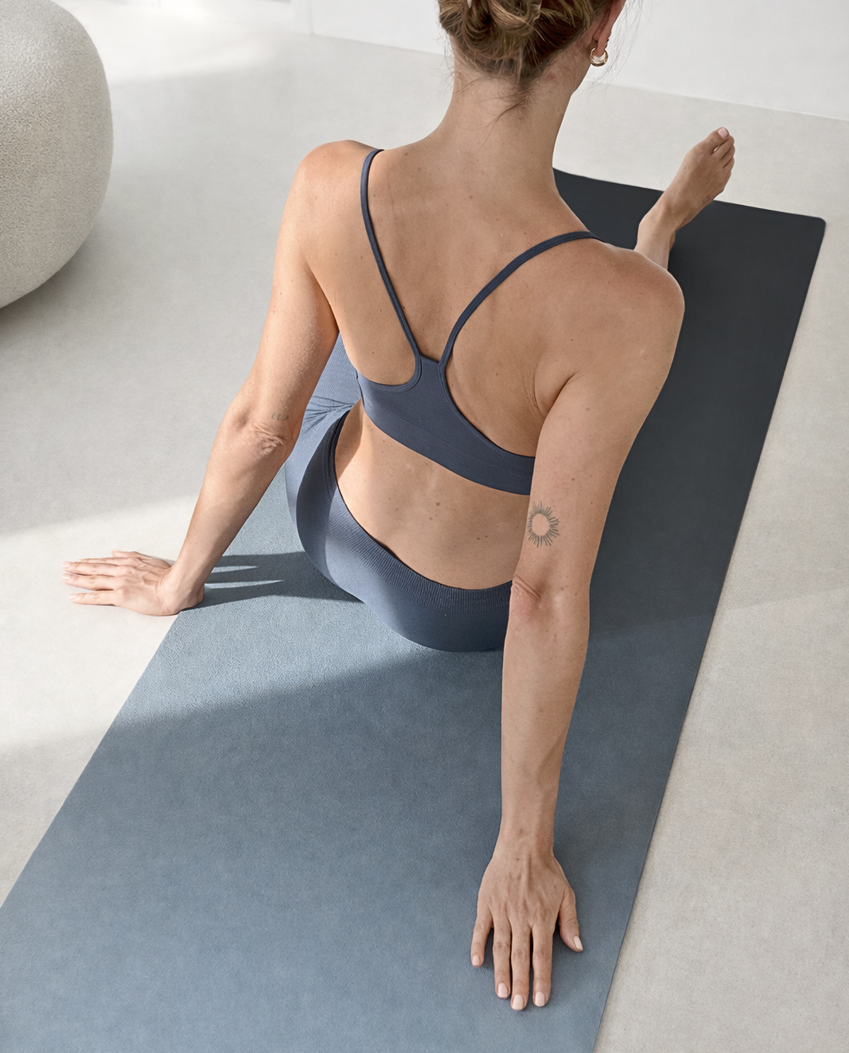 Sensual Flow Comfort Yogamat - Basalt Lagoon