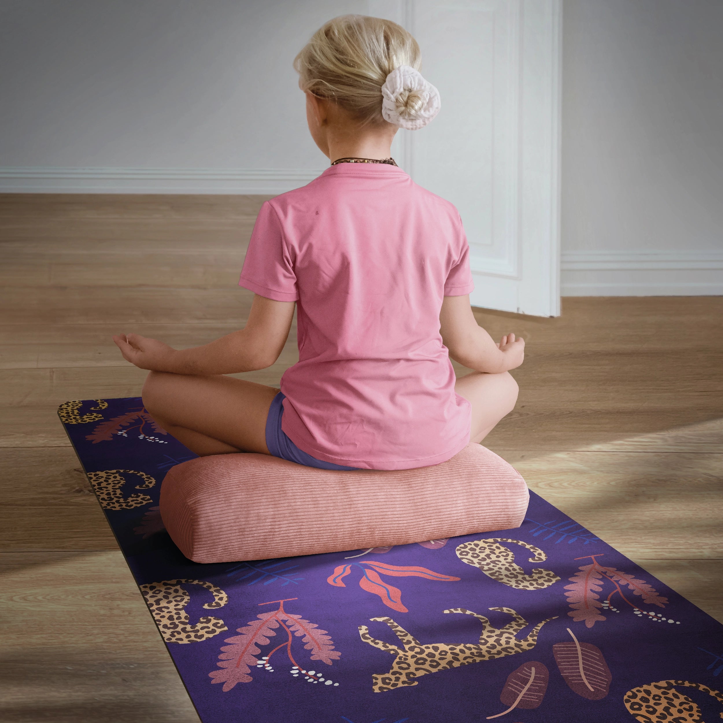 Children's yoga mat - Night in the Jungle