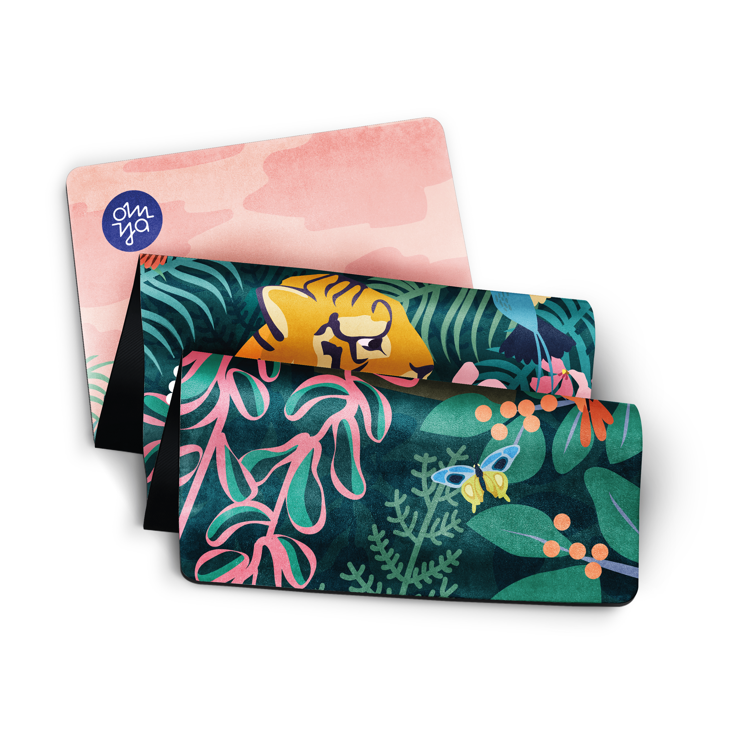 Children's yoga mat - Curious Tiger