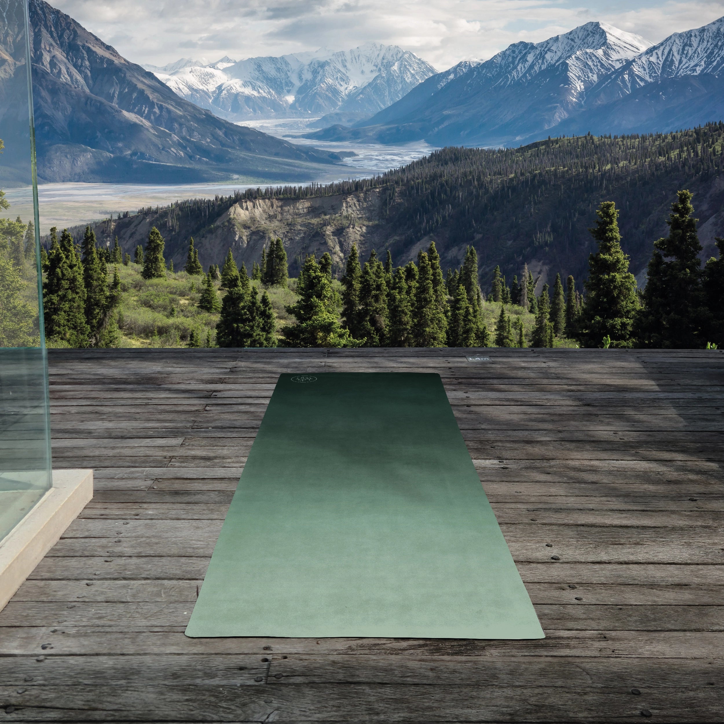 Tapis de yoga de voyage Sensual Flow - Moraine Forest 