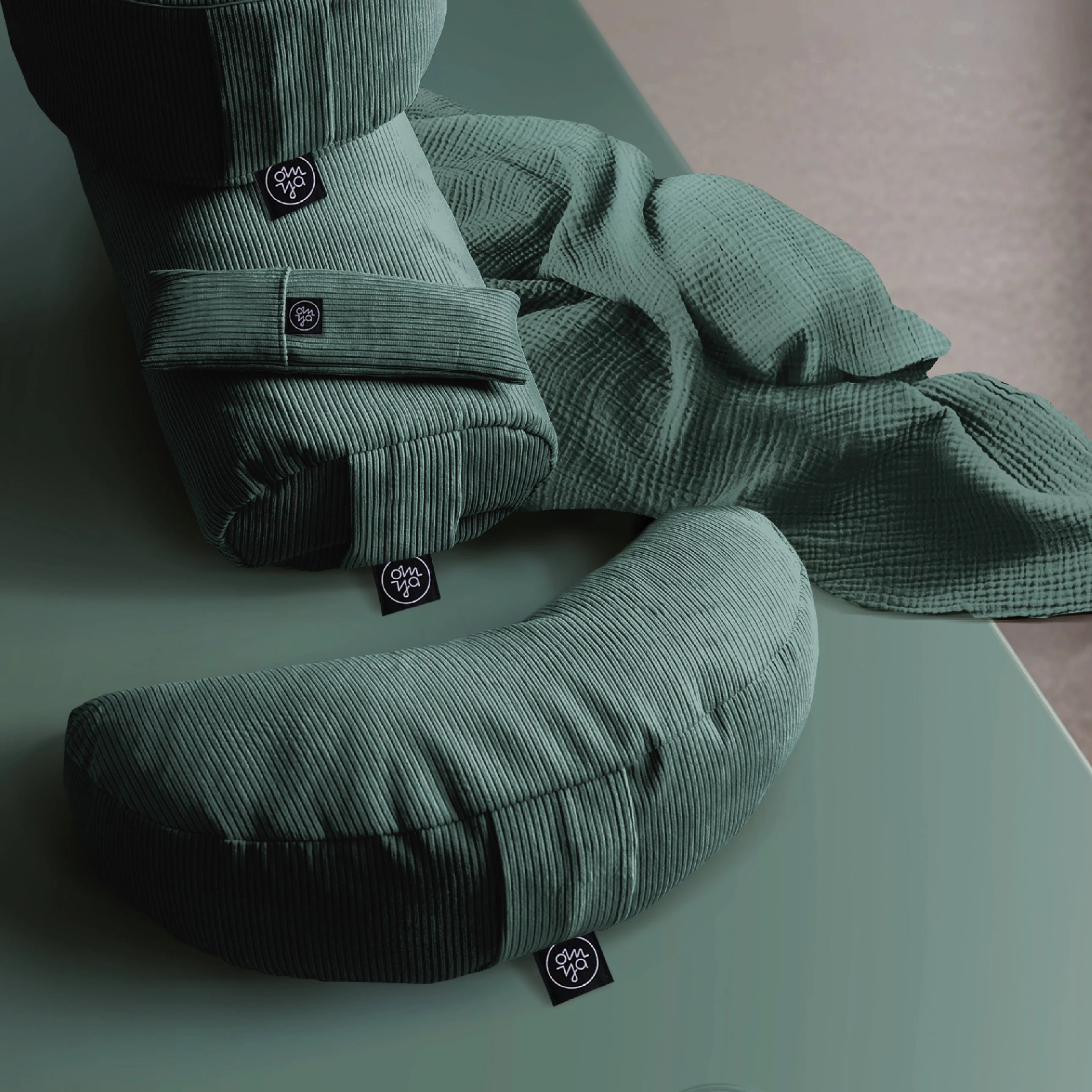 Shavasana Blanket - Forest Muslin