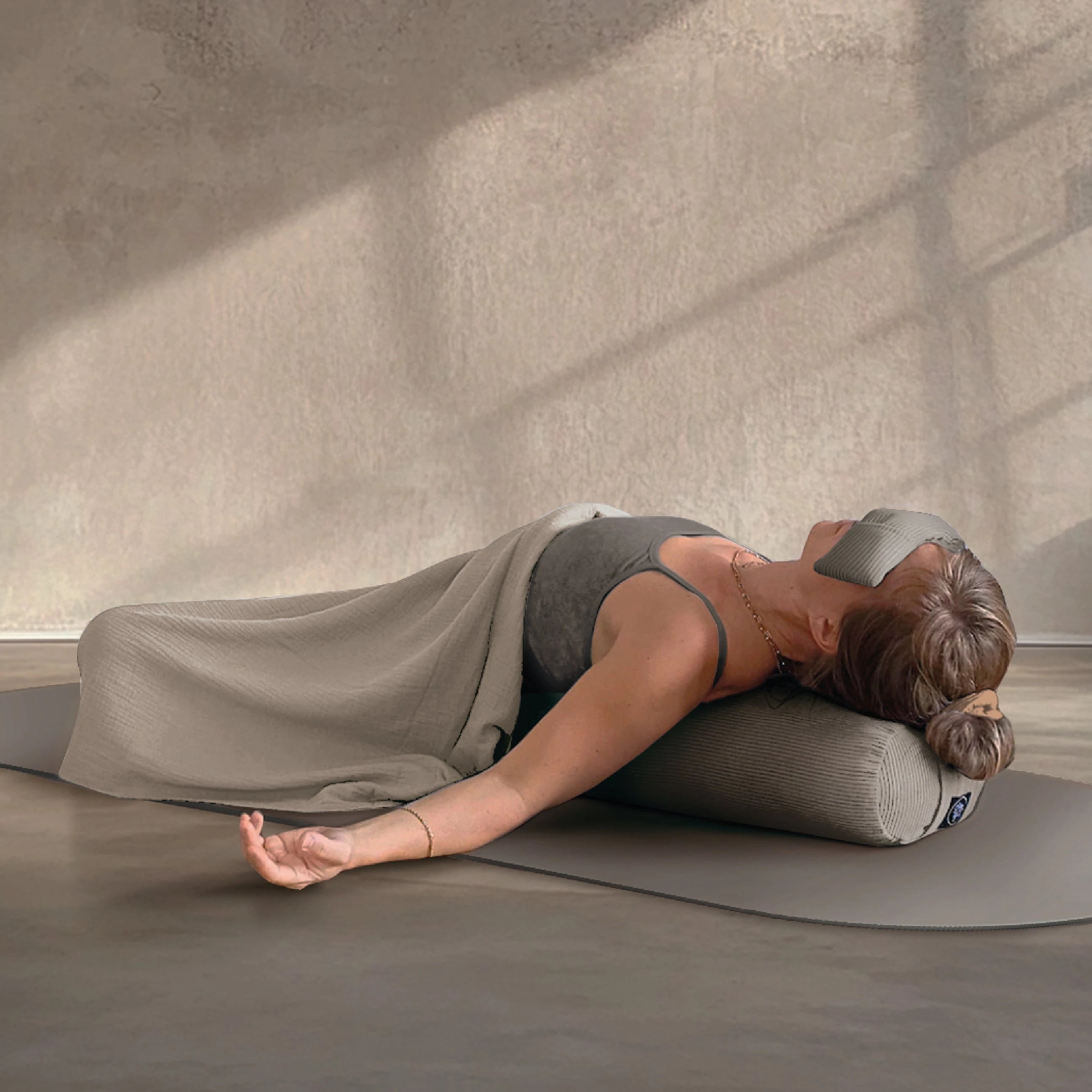 Shavasana Blanket - Dune Muslin (B-Stock)