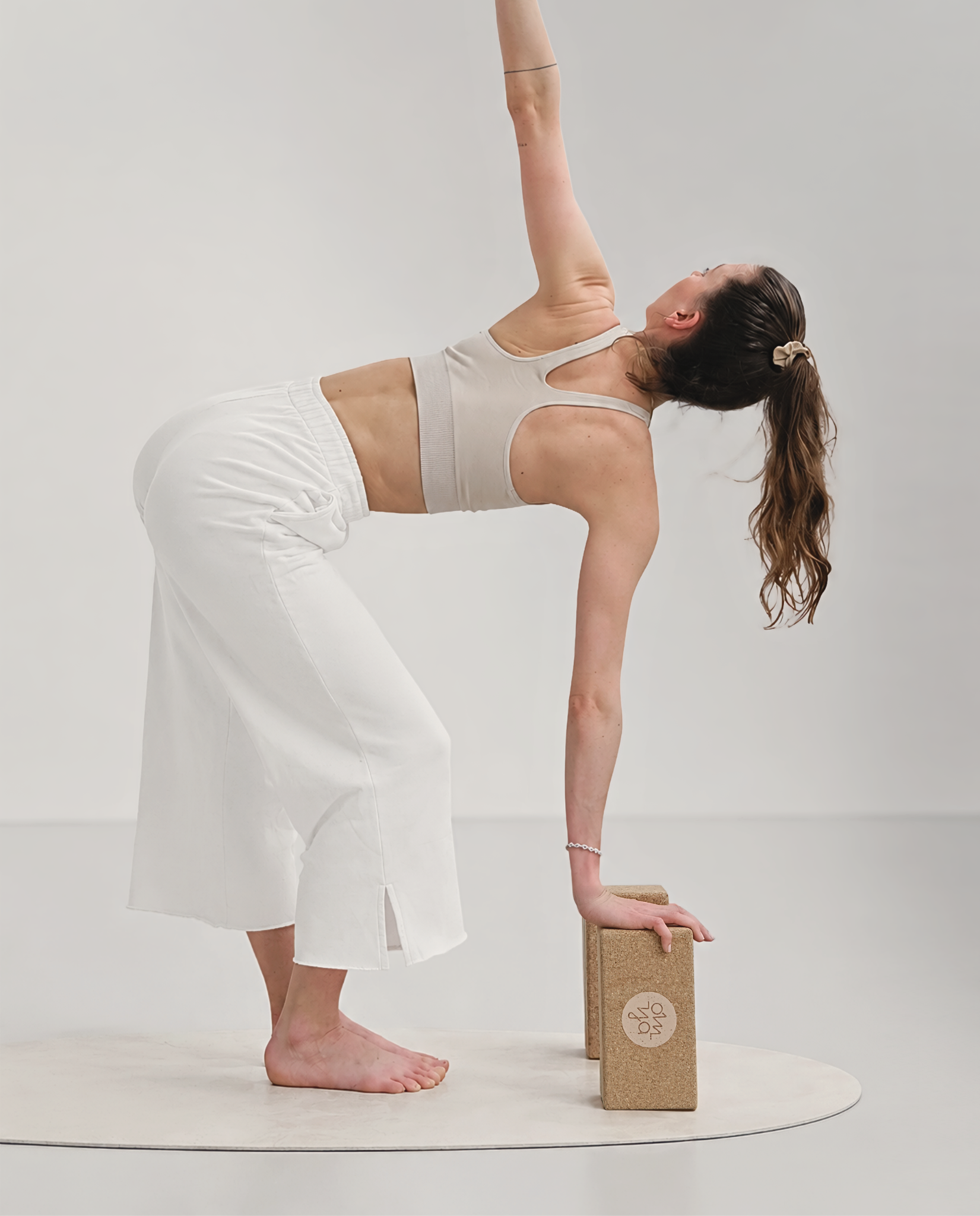 Bloc de liège Yoga - Sand