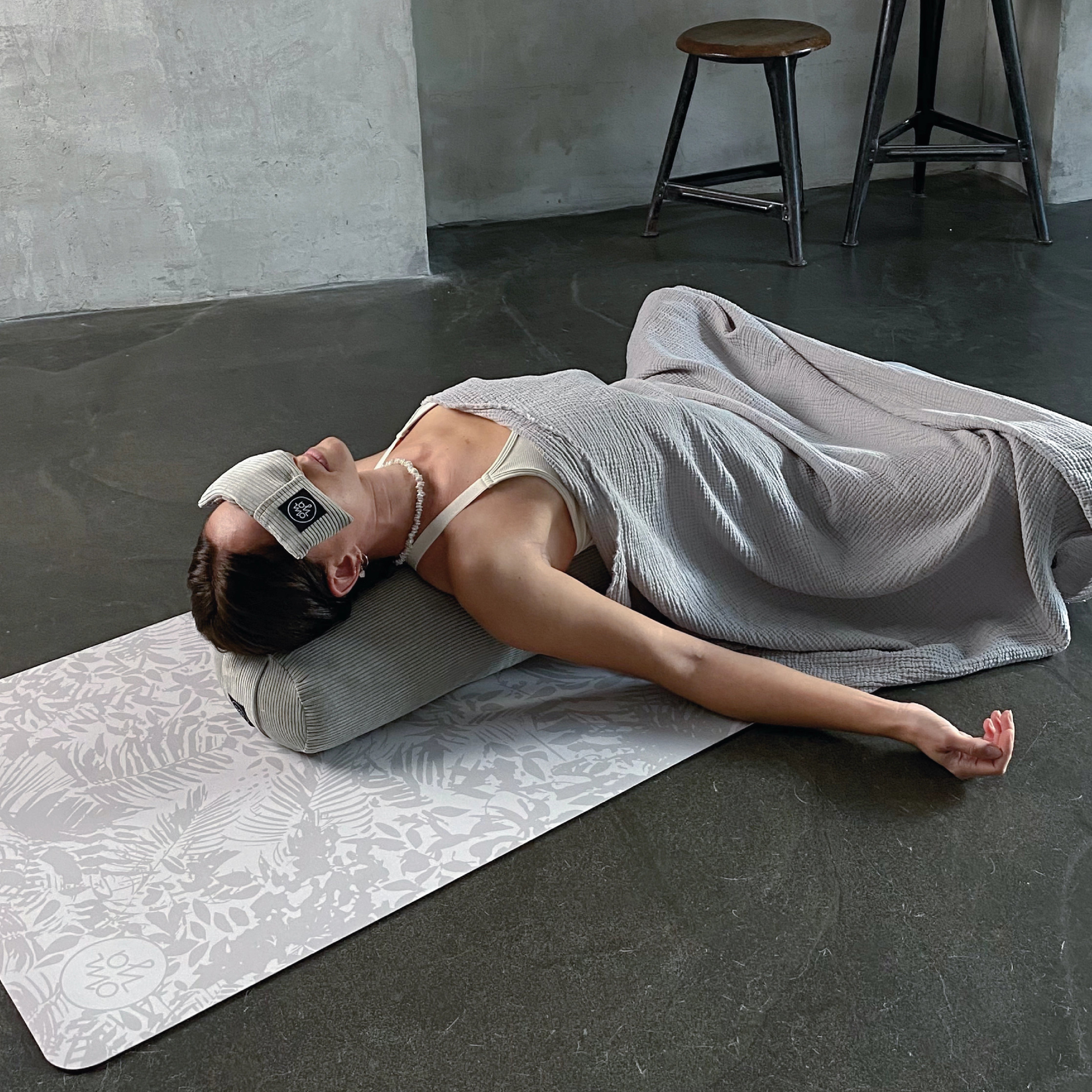 Tapis de yoga Advanced Grip - Light Botanic