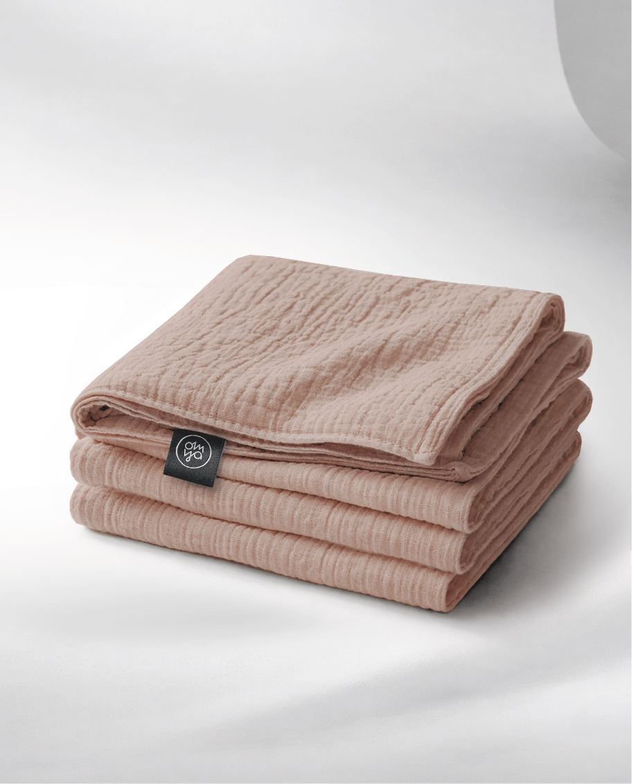 Muslin blanket - Blush